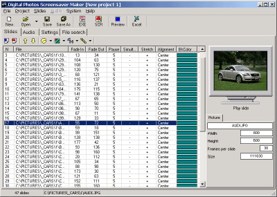 Digital Photos Screensaver Maker 2.9 screenshot Digital Photos Screensaver Maker 2.9 screenshot