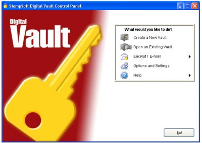 Digital Vault 2.1.5.1 screenshot