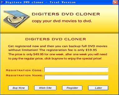 Digiters DVD Cloner 3.6.6 screenshot
