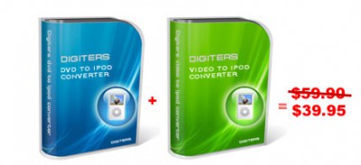 Digiters DVD to iPod Converter + Video 3.6 screenshot Digiters DVD to iPod Converter + Video 3.6 screenshot