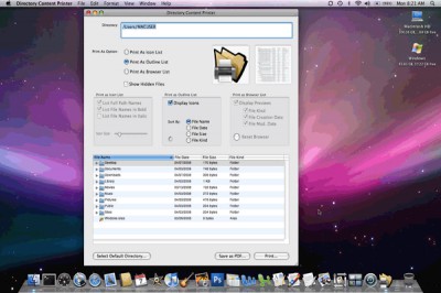 Directory Content Printer 1.1 screenshot