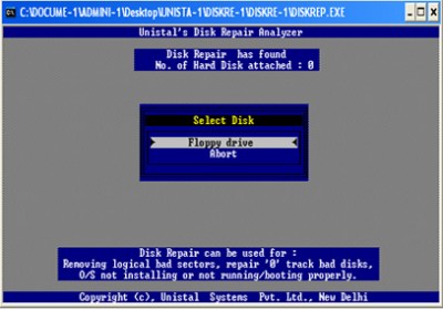 Disk Repair Software 10.x screenshot Disk Repair Software 10.x screenshot