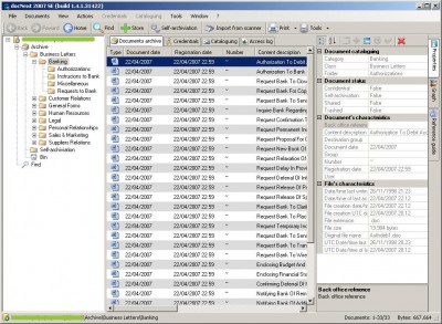 docNext 2007 EE - Express Edition 1.3 screenshot docNext 2007 EE - Express Edition 1.3 screenshot