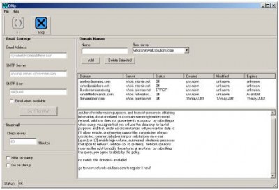 DomainRipper 1.0 screenshot