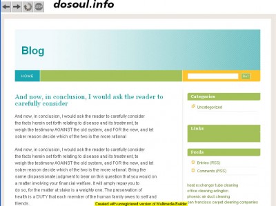 dosoul.info 1.0 screenshot dosoul.info 1.0 screenshot