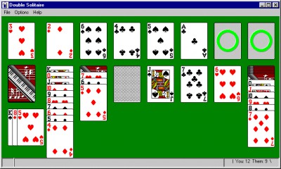 Double Solitaire beta 1 screenshot