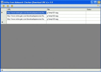 Download urls utility 1.0 screenshot