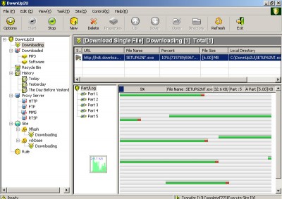 DownUp2U 1.16 screenshot DownUp2U 1.16 screenshot