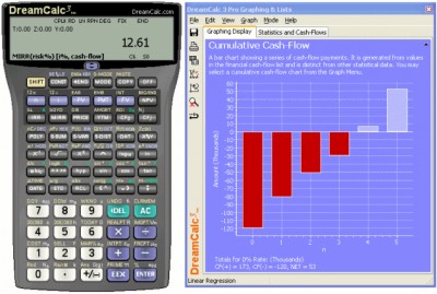 DreamCalc 3 Financial Calculator 3.3.2 screenshot