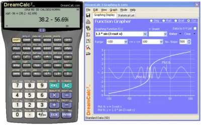 DreamCalc 3 Scientific Calculator 3.3.2 screenshot DreamCalc 3 Scientific Calculator 3.3.2 screenshot
