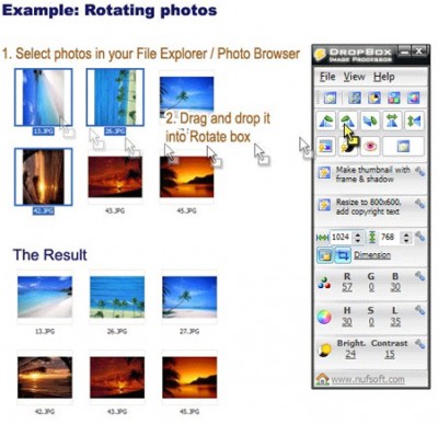 DropBox Image Processor 1.00 screenshot DropBox Image Processor 1.00 screenshot