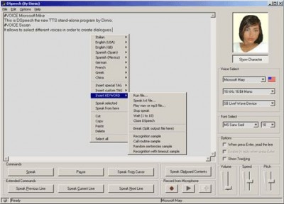 DSpeech 1.55.1 screenshot DSpeech 1.55.1 screenshot