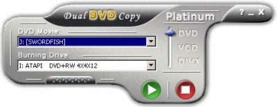 dual DVD copy Platinum 3.26 screenshot dual DVD copy Platinum 3.26 screenshot