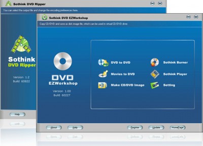 DVD Ripper and EZWorkshop Suite 1.3 screenshot