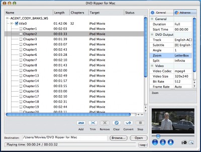 DVD Ripper for Mac 4.0.37.072 screenshot DVD Ripper for Mac 4.0.37.072 screenshot