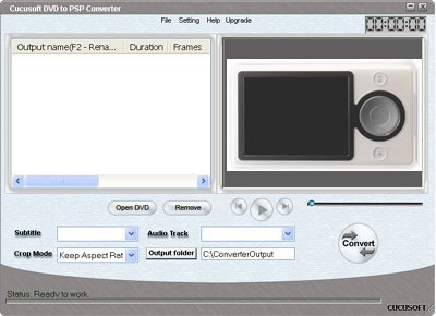 DVD T0  Zune Conversion 7.5.4.1323 screenshot
