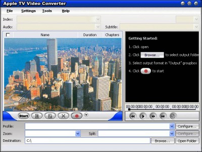 DVD TO APPLE TV PRO 2007.10902 screenshot DVD TO APPLE TV PRO 2007.10902 screenshot