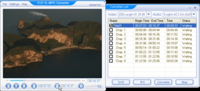 DVD To MPG Converter 1.01.1 screenshot DVD To MPG Converter 1.01.1 screenshot