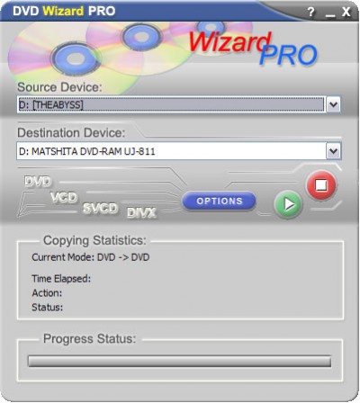DVD Wizard Pro 5.75 5.75 screenshot DVD Wizard Pro 5.75 5.75 screenshot