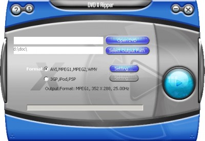 DVD x Ripper 6.2.9 screenshot