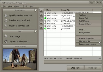 DVDConvert-Pro 2.0.13 screenshot DVDConvert-Pro 2.0.13 screenshot