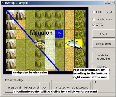 DXMap ActiveX 1.1 screenshot DXMap ActiveX 1.1 screenshot