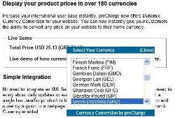 Dynamic Currency Conversion by preCharge 1.0 screenshot