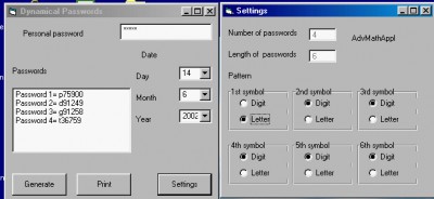 DynamicalPassword 1.1 screenshot