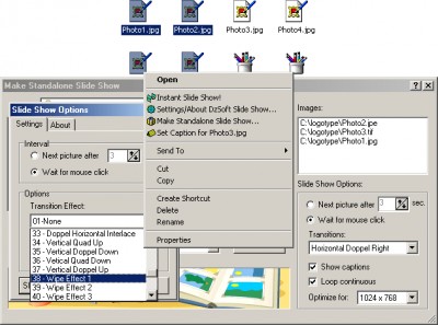 DzSoft Slide Show 2.0.0.2 screenshot DzSoft Slide Show 2.0.0.2 screenshot