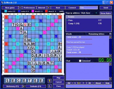 DzWords 2.02 screenshot