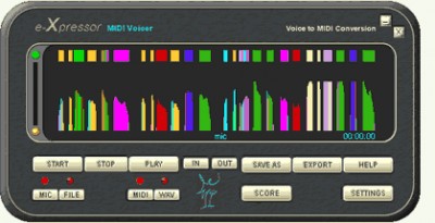e-Xpressor MIDI Voicer 1.31 screenshot