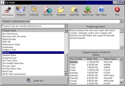 Ear Guide 1.00 screenshot Ear Guide 1.00 screenshot