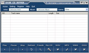 Ease CD to MP3 Ripper 2.0 screenshot Ease CD to MP3 Ripper 2.0 screenshot