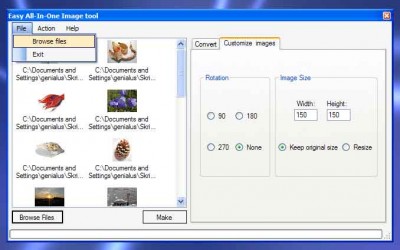 Easy All-In-One Image Tool 1.5 1.5 screenshot Easy All-In-One Image Tool 1.5 1.5 screenshot