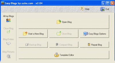 Easy Blogs 2006b screenshot