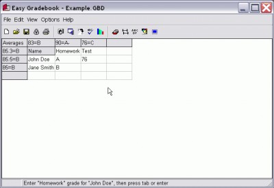 Easy Gradebook 3.5 screenshot