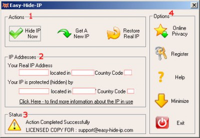 Easy-Hide-IP 1.4 screenshot Easy-Hide-IP 1.4 screenshot