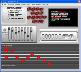 Easy Tab Maker Pro 4.31 screenshot