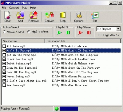 Easy Wav MP3 Maker 2.0.2 screenshot