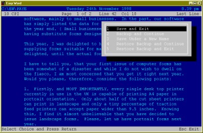 Easy Word 10.4.1 screenshot