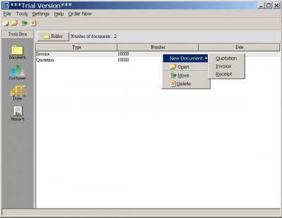 EasyBilling Maker of Sales Document 1.5.0 screenshot EasyBilling Maker of Sales Document 1.5.0 screenshot