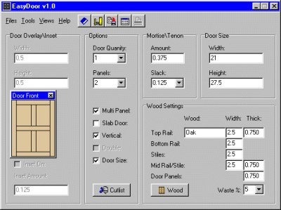 EasyDoor 1.0.1 screenshot EasyDoor 1.0.1 screenshot