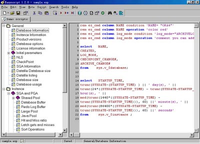 Easyscript for Oracle 1.3.0 screenshot