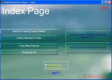Eatwell Nutritional Planner 1.0.23 screenshot Eatwell Nutritional Planner 1.0.23 screenshot