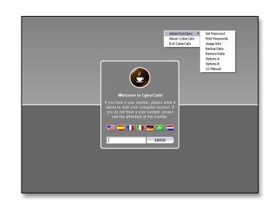 EDL CyberCafe 1.1 screenshot EDL CyberCafe 1.1 screenshot