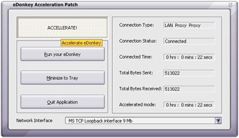 eDonkey Acceleration Patch 4.6.5 screenshot eDonkey Acceleration Patch 4.6.5 screenshot