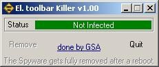 El. Toolbar Killer v1.00 1.0 screenshot