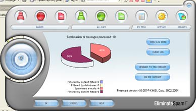 Eliminate Spam Pro 2.51 screenshot Eliminate Spam Pro 2.51 screenshot