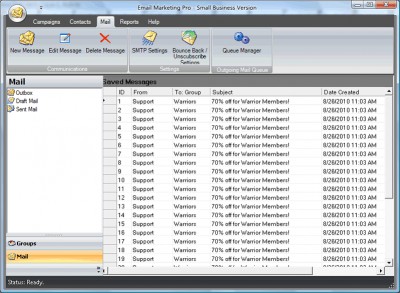 Email Marketing Pro 1.0 screenshot Email Marketing Pro 1.0 screenshot