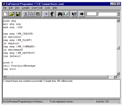 EmPowered Programmer 1.5 screenshot EmPowered Programmer 1.5 screenshot